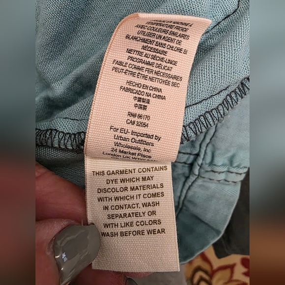 Free People Twill We Meet Again Utility Jacket Size: Small Like New - Picture 14 of 14